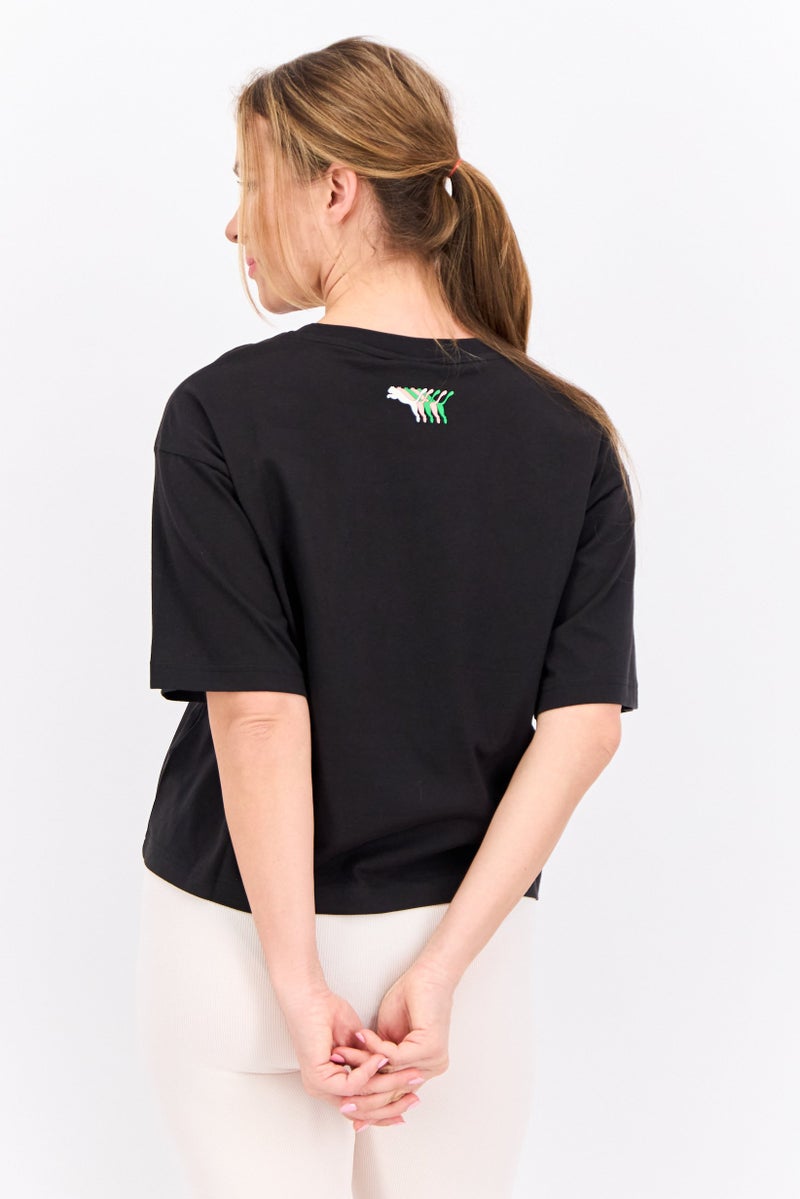 PUMA Women Sportswear Fit Long Sleeves Outdoor Sweatshirt, Black  - Image 3