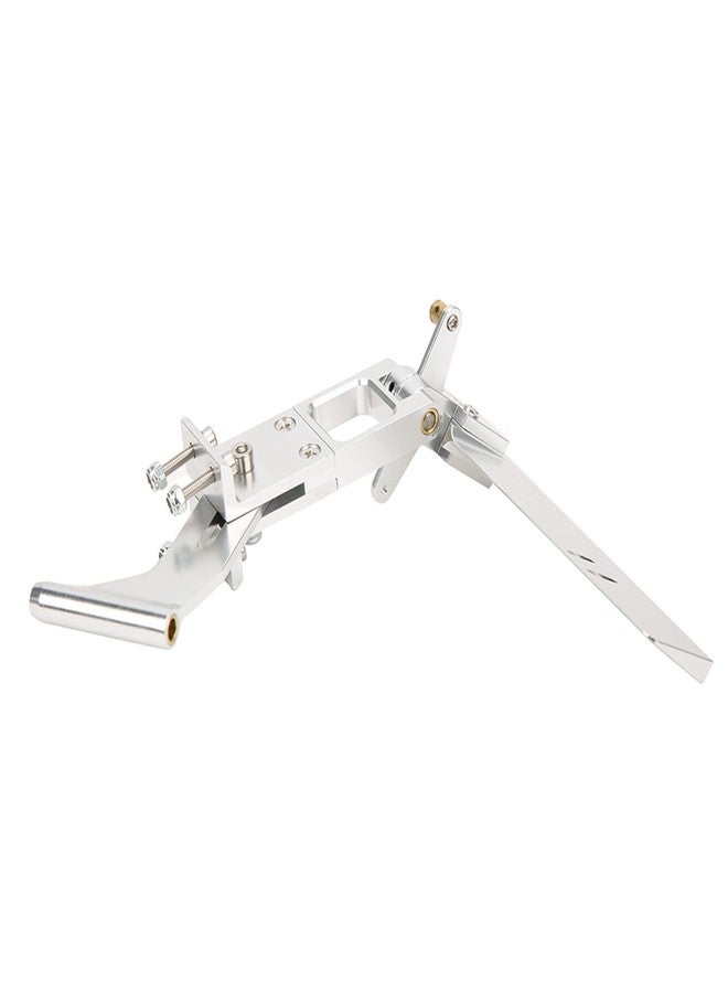 Worem RC Boat Rudder Kit, Integrated Flexible Shaft 110mm RC Boat Water Absorbing Rudder Aluminum Alloy for 0.2in Shaft System - Image 4