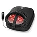 COMFIER Foot Massager with Heat Electric Foot Warmer Shiatsu Feet Massager Machine for Plantar FasciitisNeuropathy 2in1 Foot Back Massager Foot HeaterValentines Day Gifts for WomenMen - Image 1