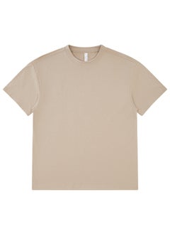 275g Heavyweight FOG Earth Tone Oversized Drop Shoulder Tee soot