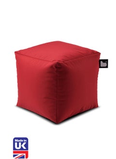 Extreme Lounging Extreme Lounging® - Original B-Box Pouf - Made in UK - Premium Quality Double Stitched Ottoman - UV Protected & Waterproof Stool, Ideal for Indoor & Outdoor Use - 40x40x40cm - Black  - Image 1