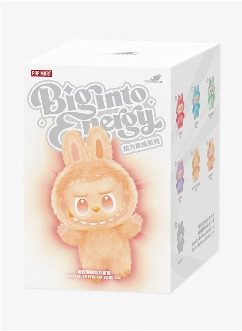 Pop Mart x Momiji 100% Authentic Labubu The Monsters Big into Energy Series Vinyl Plush Pendant Single Blind Box original - Image 1