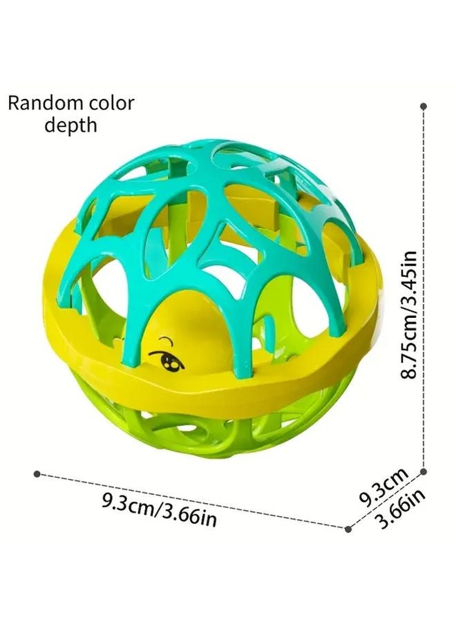 Green Ball Vibrating Baby Hand Bell Sensory Hearing Development Toy Safe Gift - Image 1