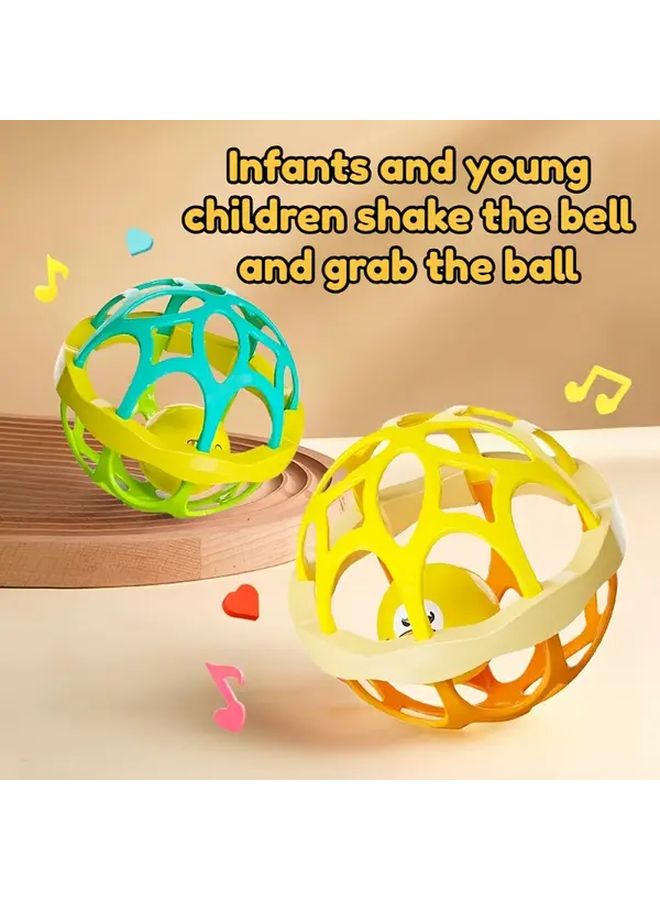Green Ball Vibrating Baby Hand Bell Sensory Hearing Development Toy Safe Gift - Image 5