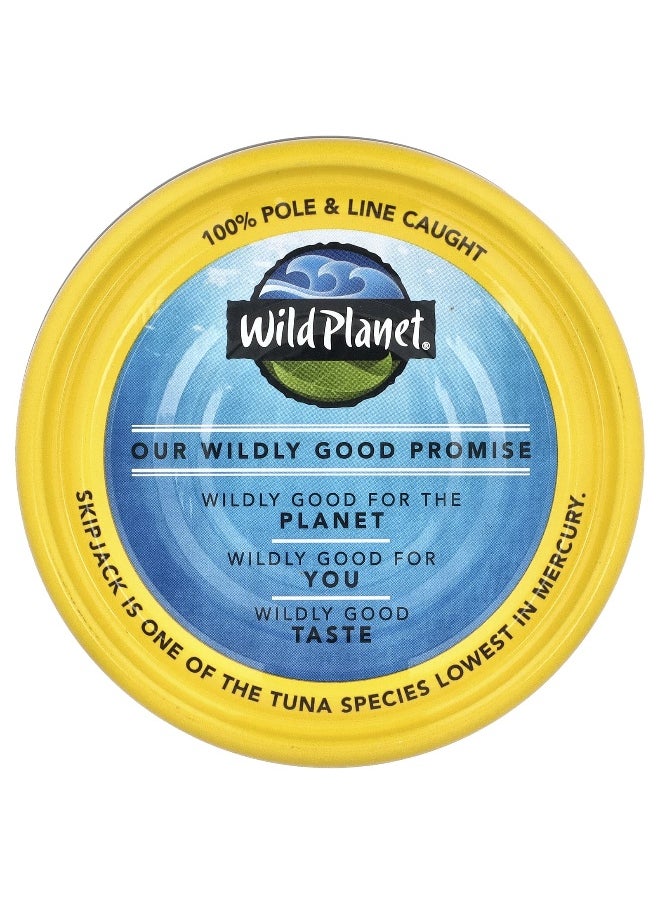 Wild Planet Wild Planet, Skipjack Wild Tuna, 5 oz (142 g)  - Image 3