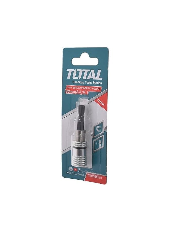 TOTAL Screwdriver Bit Holder 60mm TAC464601 - Image 3