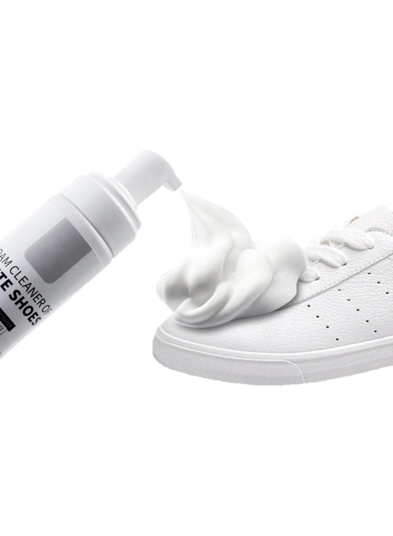 LIMOS White Sneakers Shoes Cleaning Care Natural Foaming Solution to Clean Dirt, Stains, Grime Safe Works on Leather, Whites, Nubuck, Golf Shoes, Basketball Shoes, Boots, Sandals 200ml  - Image 2