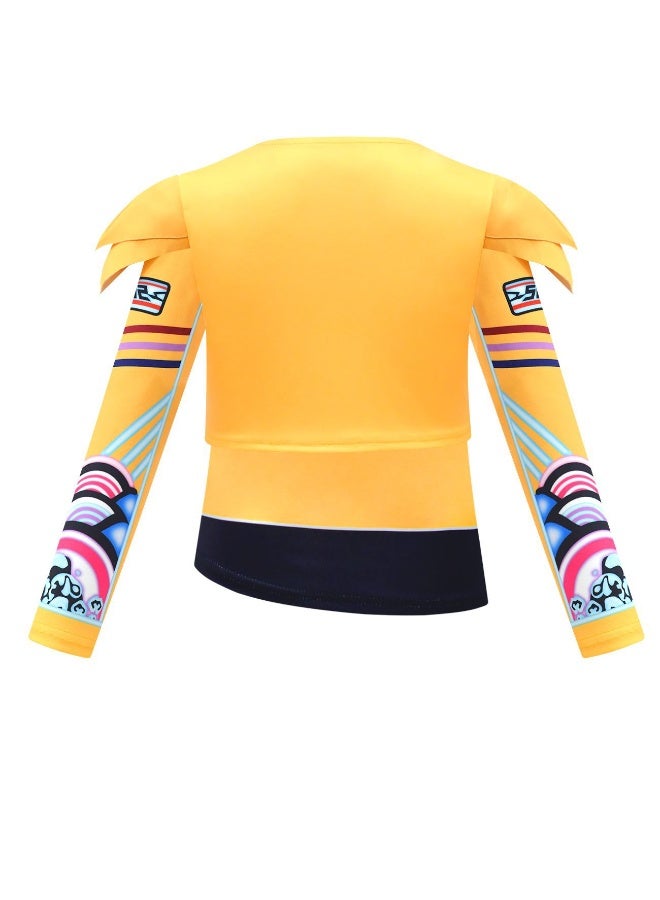 general KPop Demon Hunters girls' suits, costumes, children's performances, four-piece sets, gifts for family and friends - Image 3