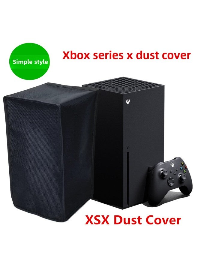 Digital Computer/game Console Protective Case - Transparent Crystal Clear Acrylic Shell Customizable Led Lighting-Product Color:Xbox Series X Dust Cover Black - Image 1