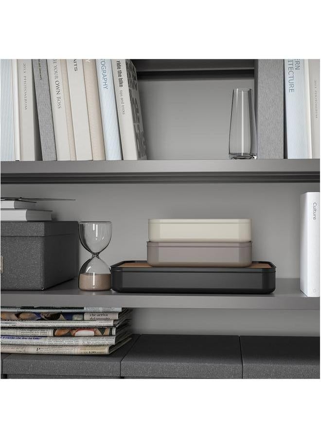 erorex Box With Lid Light Beige 12X24X6 Cm - Image 4