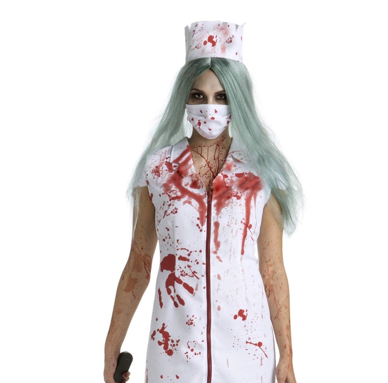 Morph Zombie Nurse Halloween Costume, Zombie Nurse Costume For Women, Womens Halloween Costumes, Women Halloween Costumes, Large - Image 3