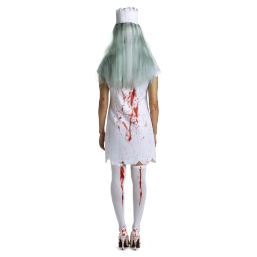 Morph Zombie Nurse Halloween Costume, Zombie Nurse Costume For Women, Womens Halloween Costumes, Women Halloween Costumes, Large - Image 5