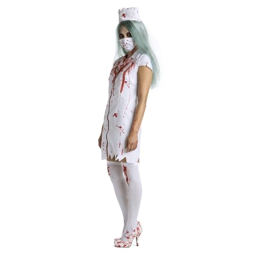 Morph Zombie Nurse Halloween Costume, Zombie Nurse Costume For Women, Womens Halloween Costumes, Women Halloween Costumes, Large - Image 4