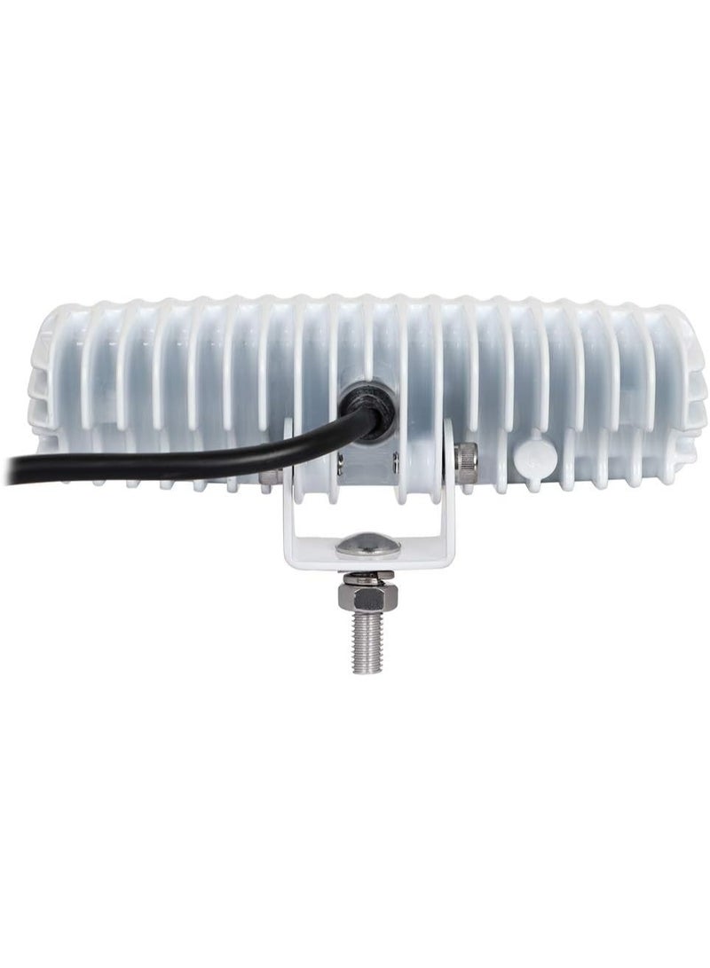 أضواء قوارب LED مقاومة للماء، قطعتان من أضواء سطح السفينة/الميناء البحرية 72 واط 4000 لومن 120 درجة ضوء كاشف، 6.3 بوصة، شريط إضاءة LED 12/24 فولت - Image 4