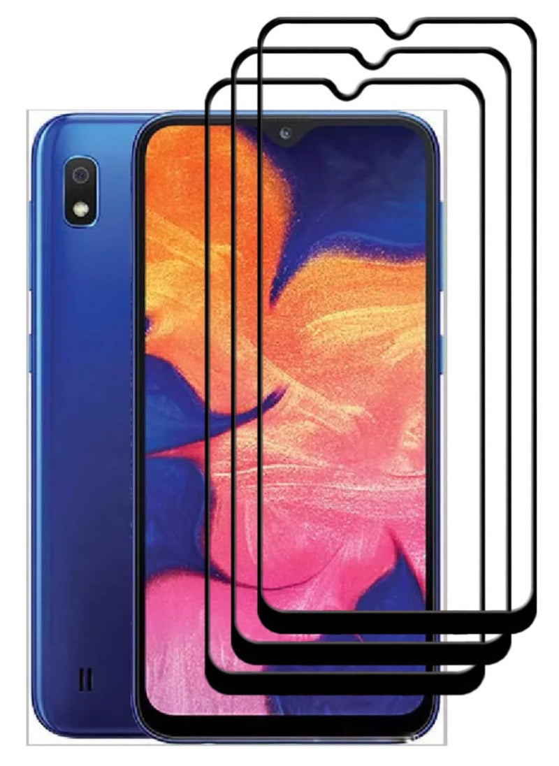 أكاليكس 3 قطع، حماية شاشة، لهاتف سامسونج جالاكسي A10، جودة ممتازة. - Image 1