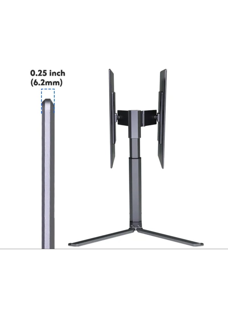 ڤي2كوم محطة العمل المحمولة V2COM Z2 موسع لابتوب بثلاث شاشات شاشات IPS كاملة الوضوح مقاس 14 بوصة USB-C و HDMI إعداد شاشات متعددة قابل للطي - Image 4