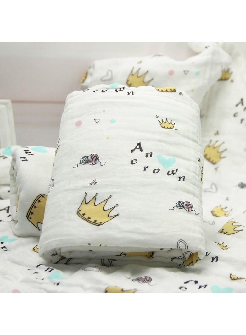 Pure Cotton Cartoon Printed Bath Towels