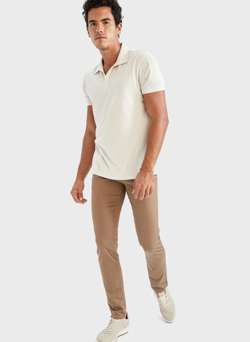 DeFacto Essential Slim Fit Trousers