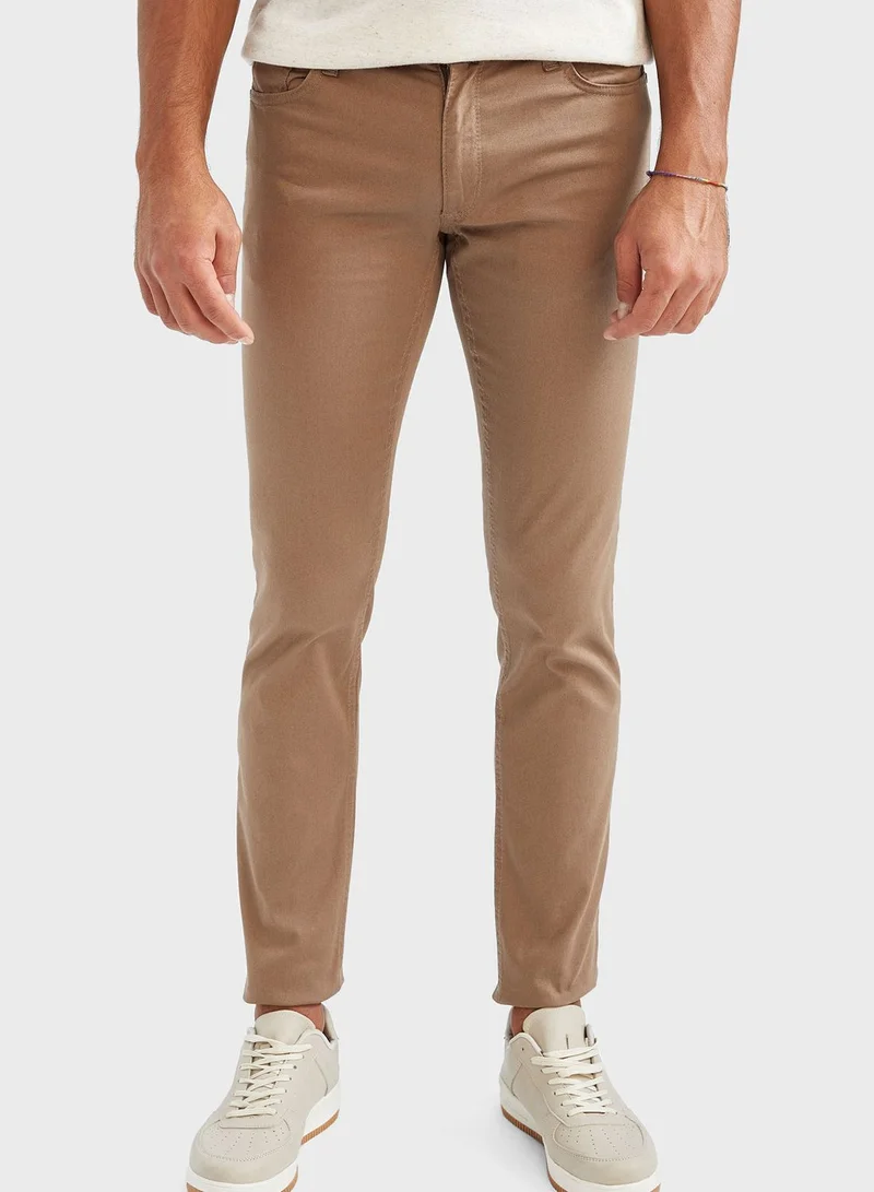 DeFacto Essential Slim Fit Trousers