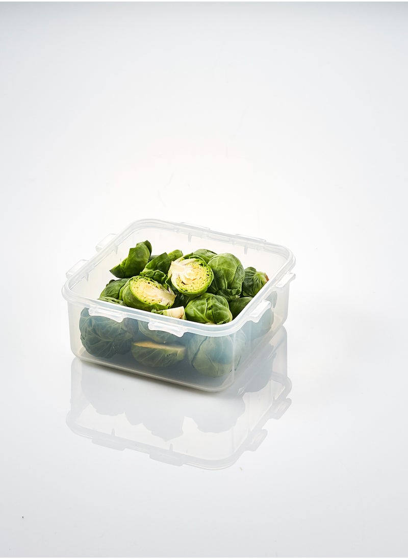 LOCK & LOCK - LocknLock 420ml  Squared  Airtight Food Storage Container- BPA-Free, Microwave, Freezer, and Dishwasher Safe - Image 1
