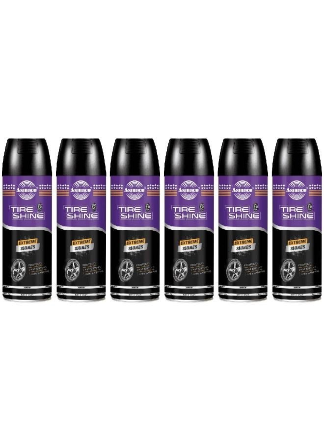 اسماكو ملمع اطارات اسماكو - 500 مل - مجموعة 6 قطع