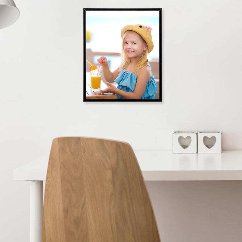 12 Inch Aluminum Alloy Picture Frame for Certificate and Diploma Display, Wall and Desktop Collage Frame with Hanging and Standing Options, 25.5x30.5cm Inner Size, Suitable - Image 5