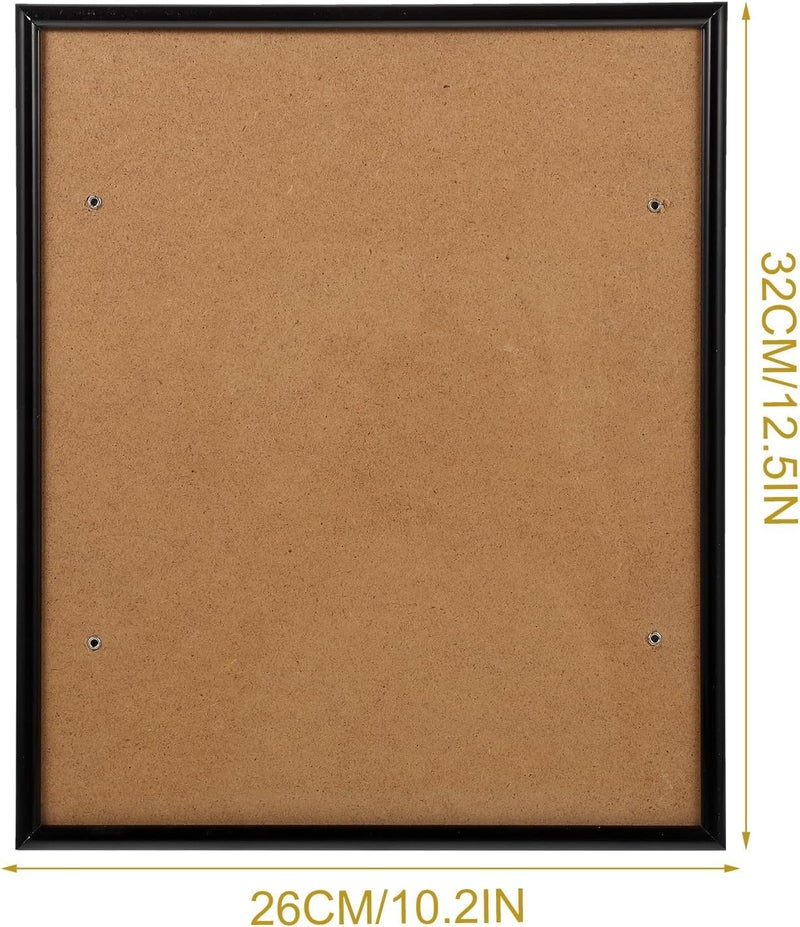 12 Inch Aluminum Alloy Picture Frame for Certificate and Diploma Display, Wall and Desktop Collage Frame with Hanging and Standing Options, 25.5x30.5cm Inner Size, Suitable - Image 2