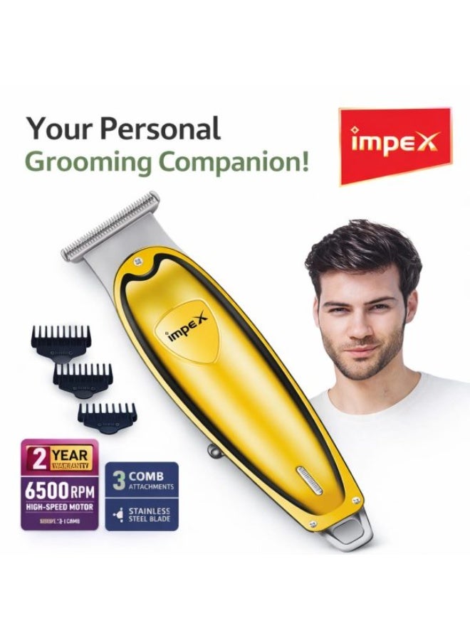 Impex Hair Clipper 6500 RPM Grooming Trimmer with Comb Attachments - Image 2