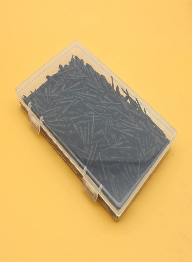ROOBEEO 2BA Thread Plastic Tip Dart Points 500 Pack Soft Dart Tips Replacement Plastic Dart Tips with Case Dart Accessories Black - Image 5