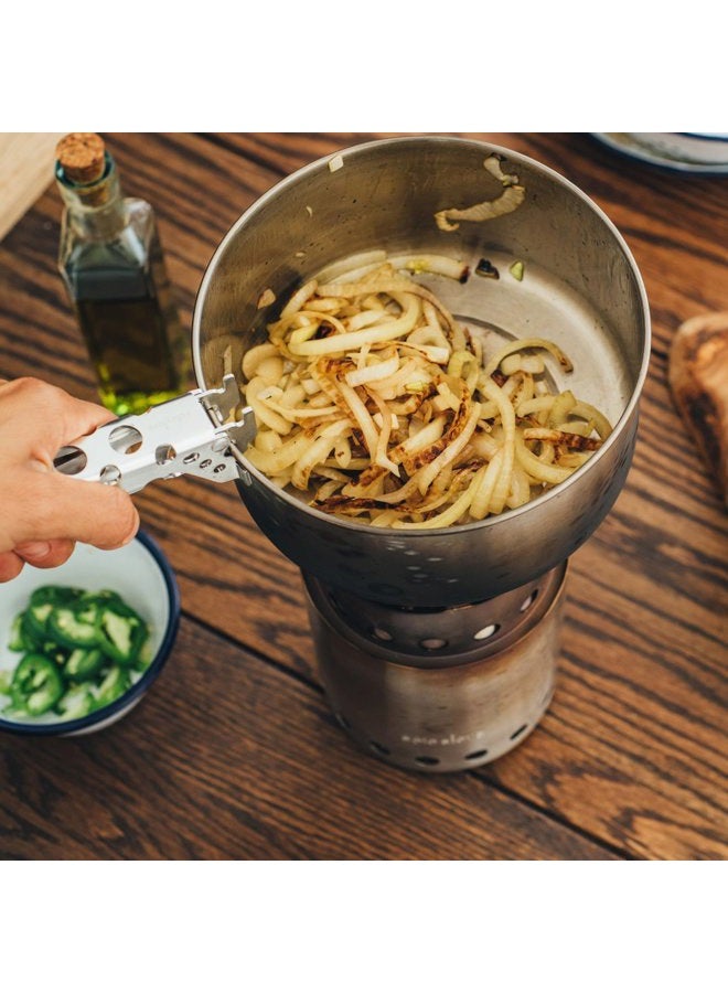 Solo Stove مجموعة أواني الطهي سولو ستوف 3 قطع حجم واحد فضي - Image 5