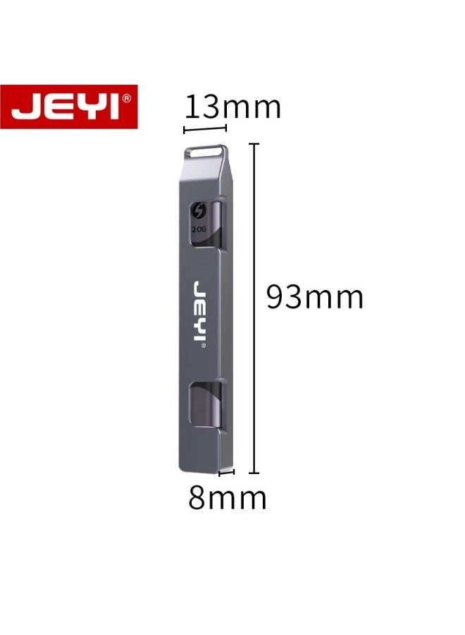 Jiayi Usb4 Thunderbolt 5 Full-function Data Cable Charging Ultra-short Typec Portable Keychain Power Bank Fast Charging Cable - Image 4