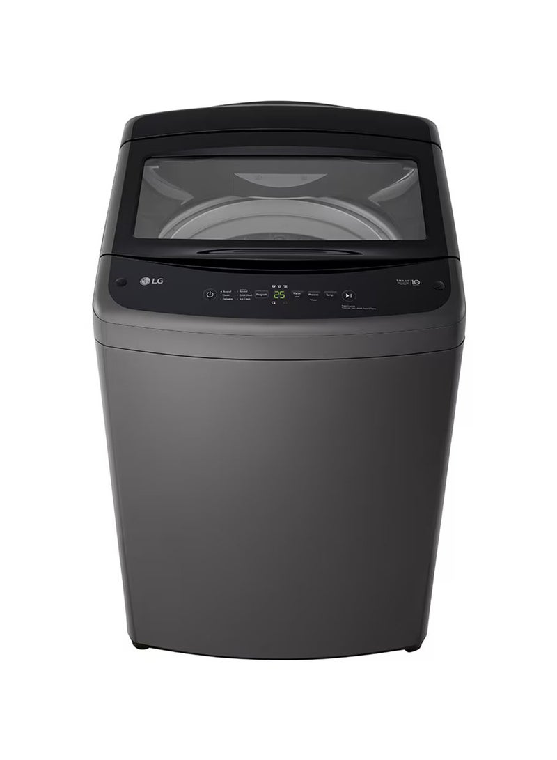LG 12 kg Top Load Washing Machine with Smart Inverter & Turbo Drum T18V1NDHT2C Middle Black - Image 2