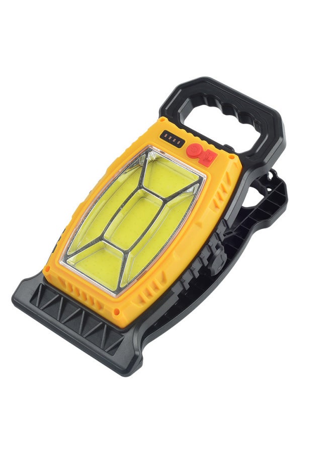 Ruiying Outdoor Car Repair Lamp Home Solar Courtyard Induction Lamp Learning Camping New Explosion Clip Flashlight