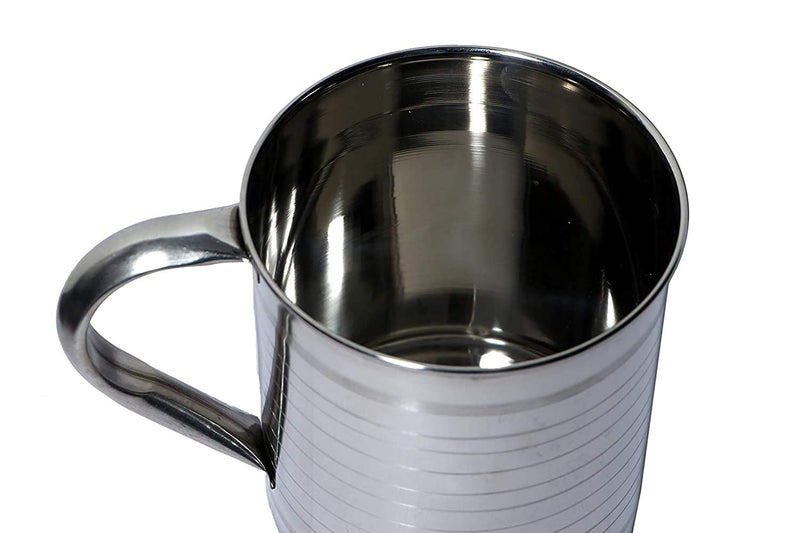 NURAT® Multipurpose Stainless Steel Long Durable Coffee Mug- for Camping, Travel, Kitchen use, Daily Use Biz Size Jug. (1800 ml) - Image 4