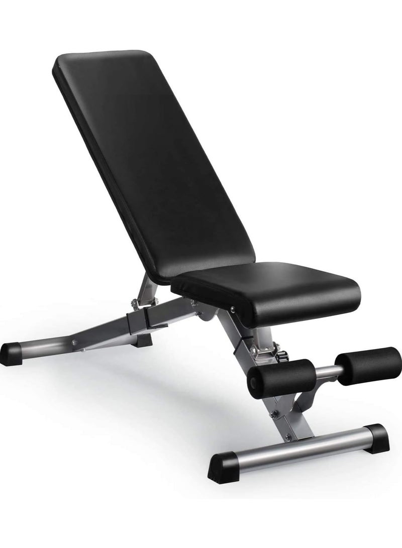 ULTIMAX Adjustable Strength Training Bench - Full-Body Workout, Dumbbell Bench Press, Weightlifting, Foldable Space-Saving Design for Home and Gym - Image 2