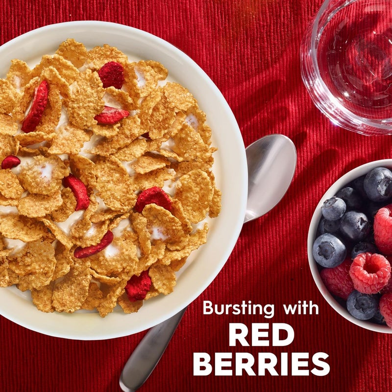 SPECIAL K Kellogg's Special K Red Berries Breakfast Cereal, Family Size, 3 Boxes of 15.6 oz Each - Image 4