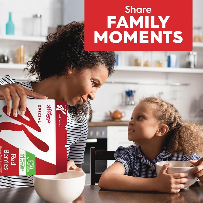 SPECIAL K Kellogg's Special K Red Berries Breakfast Cereal, Family Size, 3 Boxes of 15.6 oz Each - Image 5