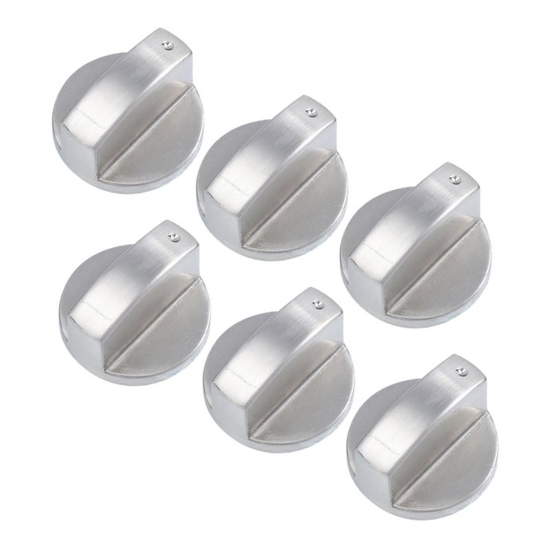 6Pcs Zinc Alloy Replacement Gas Stove Burner Control Knobs For Cooktop Hob Range - Image 2