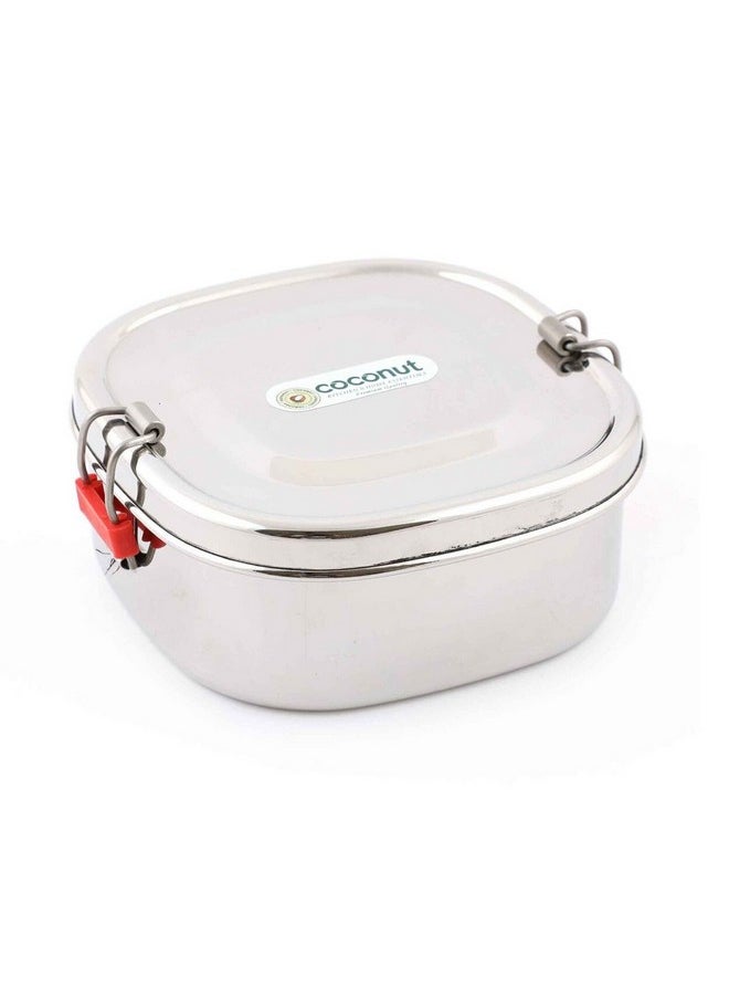 Coconut Coconut Stainless Steel Lunch Box Set, Silver 