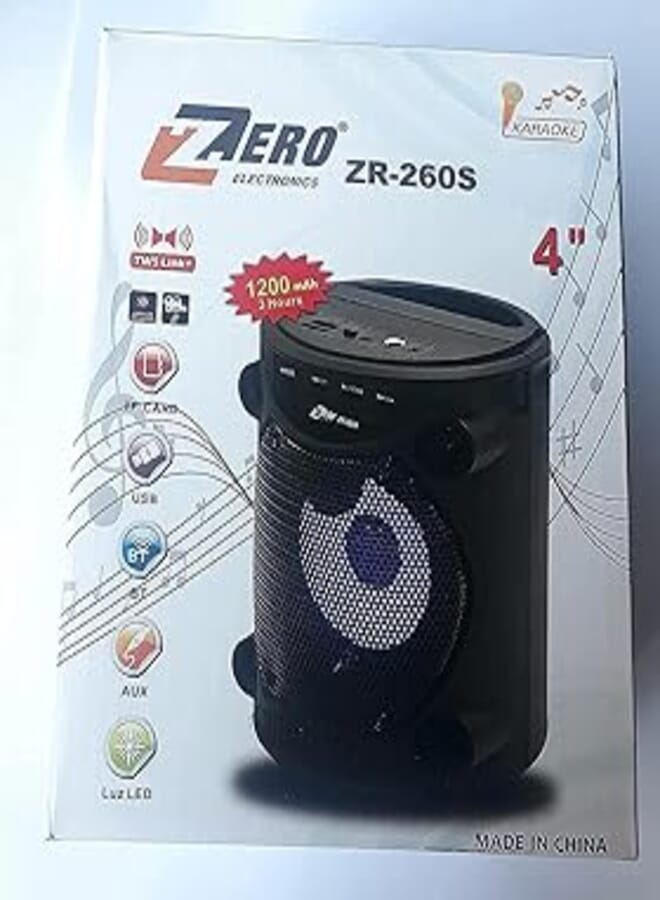 Zero subwoofer speaker Bluetooth ZR-260S