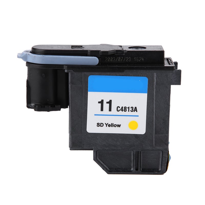 Natural Colors C4813A Print Head No Paper Jam Printhead for HP 500 510 800 Series ‑ Yellow - Image 1