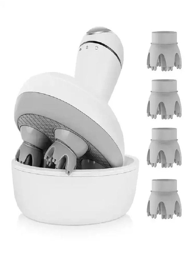 Generic Rechargeable Electric Scalp Waterproof Head Massager Held electric Head Scalp Massager  - Image 1