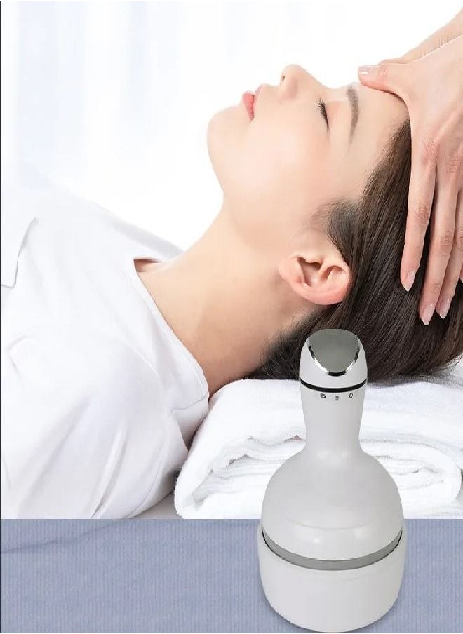 Generic Rechargeable Electric Scalp Waterproof Head Massager Held electric Head Scalp Massager  - Image 5