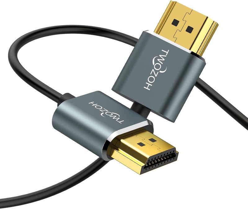 توزوه كابل HDMI طويل فائق النحافة من بطول 10 متر، كابل HDMI 2.0 فائق النحافة، كابل HDMI 4K مرن للغاية يدعم 3D/4K@60Hz، 2160P، 1080P - Image 1