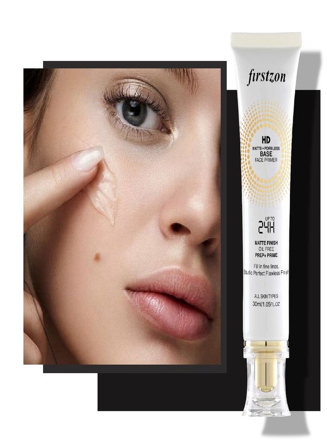 FIRSTZON HD pore minimizer Flawless finish matte base face make up primer | transparent - Image 2