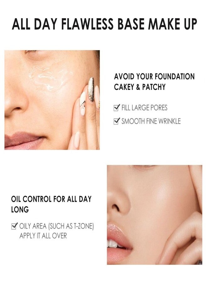 FIRSTZON HD pore minimizer Flawless finish matte base face make up primer | transparent - Image 5