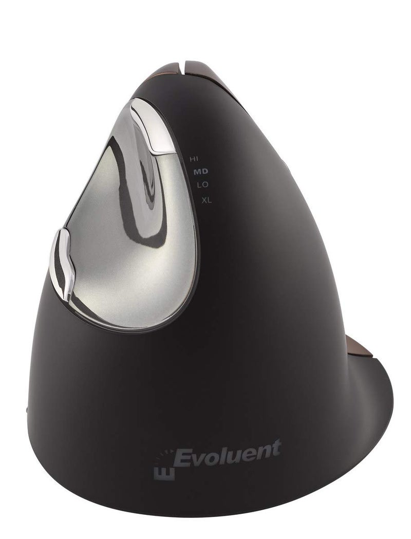 Evoluent VM4SW VerticalMouse 4 Right Hand Ergonomic Mouse with Wireless USB Receiver (Small Size.) The Original VerticalMouse Brand Since 2002. Helps Relieve Wrist Discomfort - Image 5