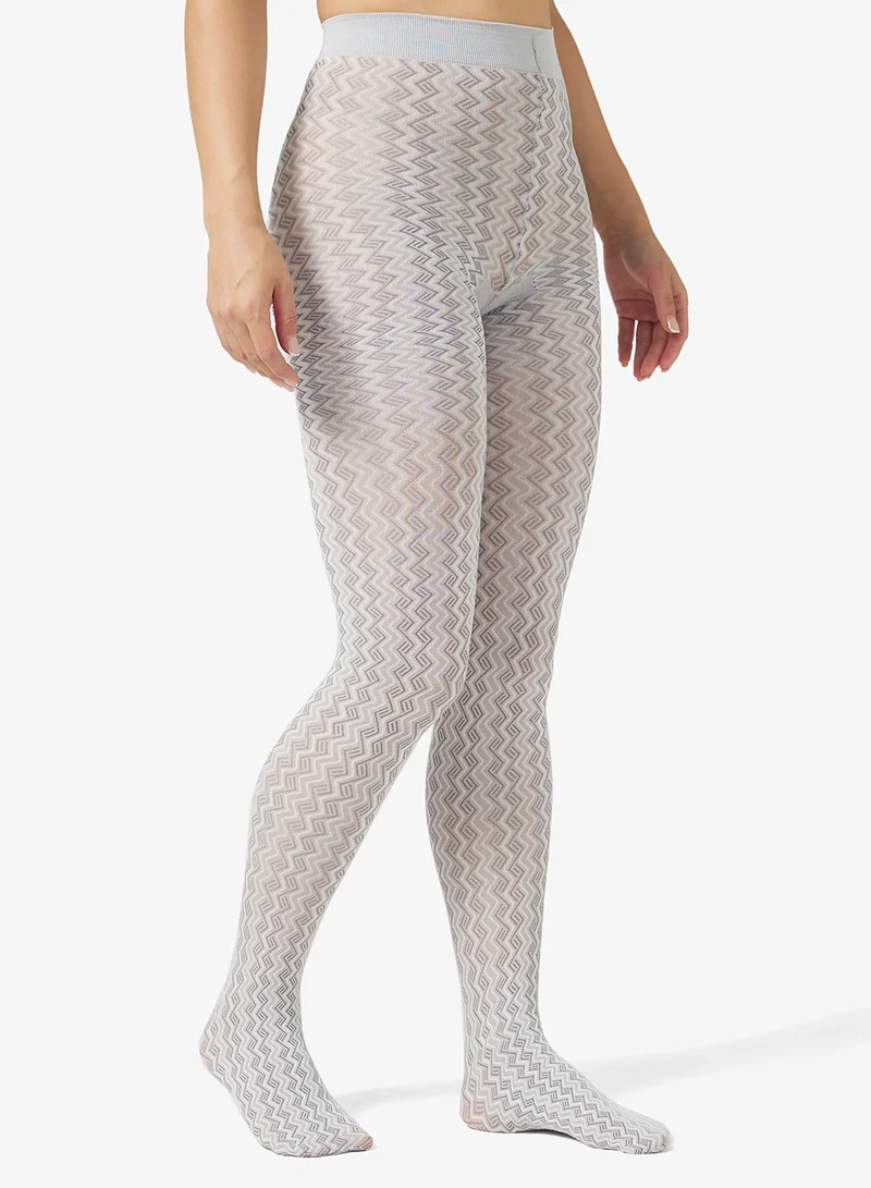 جينجر 120D Textured Stockings