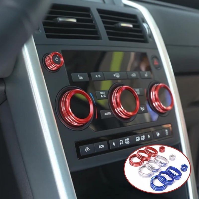 Yurefax Control Knob Cover Ring for Land Rover Discovery Sport - Image 2