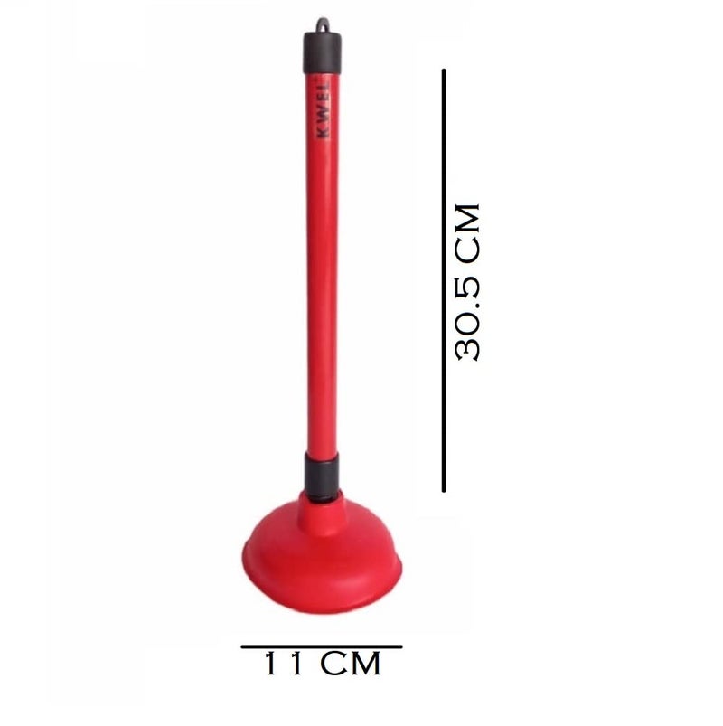 KWEL Drain Unblocker Cleaner Sink Plunger Cleaning Pump for Kitchen Sink, Toilet, Bathroom Pack of 1 (Medium) - Image 5